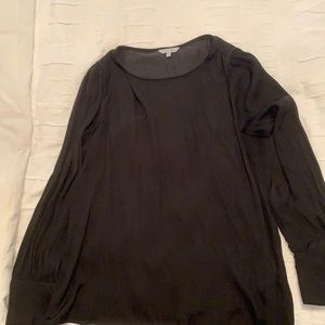 Black Polyester Dress Shirt